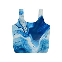 Cobalt Full Print Recycle Bag (s) by WILLBIRDWELL