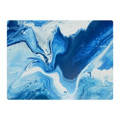 Cobalt Double Sided Flano Blanket (mini)  by WILLBIRDWELL