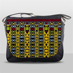 Shapes Rows                                          Messenger Bag by LalyLauraFLM