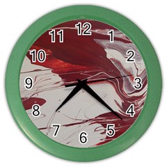 Turmoil Color Wall Clock by WILLBIRDWELL