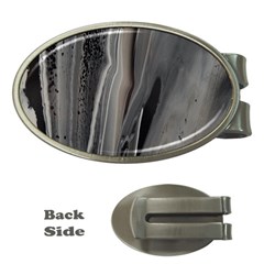 Black Marble Money Clips (oval)  by WILLBIRDWELL