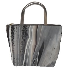 Black Marble Bucket Bag by WILLBIRDWELL