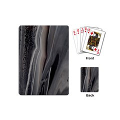 Black Marble Playing Cards (mini)  by WILLBIRDWELL