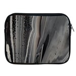 Black Marble Apple iPad 2/3/4 Zipper Cases Front