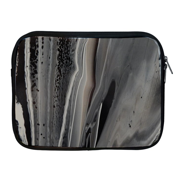 Black Marble Apple iPad 2/3/4 Zipper Cases