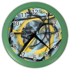 Foresight Color Wall Clock by WILLBIRDWELL