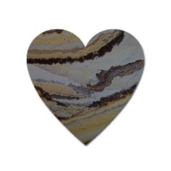 Gold Seam 2 Heart Magnet by WILLBIRDWELL