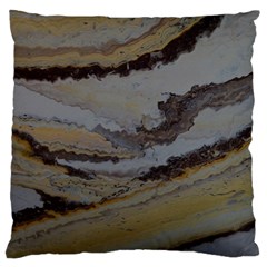 Gold Seam 2 Large Cushion Case (two Sides) by WILLBIRDWELL