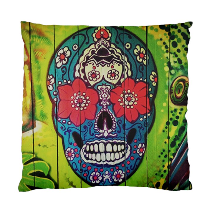 Mexican skull Standard Cushion Case (Two Sides)