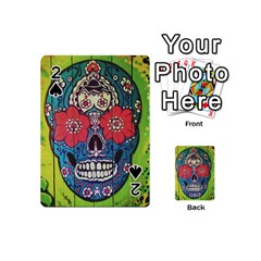 Mexican Skull Playing Cards 54 (mini) by alllovelyideas