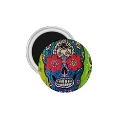 Mexican Skull 1 75  Magnets by alllovelyideas