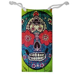 Mexican Skull Jewelry Bag by alllovelyideas