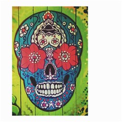 Mexican Skull Small Garden Flag (two Sides) by alllovelyideas