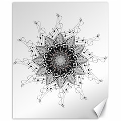 Mandala Misic Canvas 16  X 20  by alllovelyideas