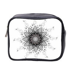 Mandala Misic Mini Toiletries Bag (two Sides) by alllovelyideas