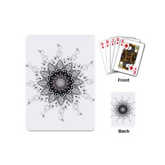 Mandala Misic Playing Cards (mini) by alllovelyideas