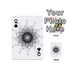 Mandala misic Playing Cards 54 (Mini) Front - SpadeQ