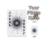 Mandala misic Playing Cards 54 (Mini) Front - Joker1