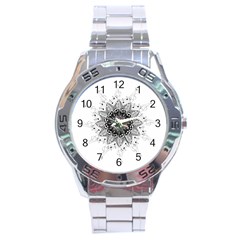 Mandala Misic Stainless Steel Analogue Watch by alllovelyideas