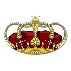 Crown 2024678 1280 Oval Magnet by vintage2030