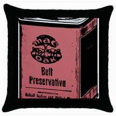 Bottle 1954414 1280 Throw Pillow Case (black) by vintage2030