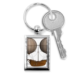 Air Ship 1300078 1280 Key Chains (rectangle)  by vintage2030