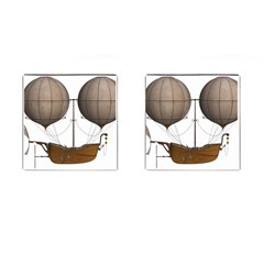 Air Ship 1300078 1280 Cufflinks (square) by vintage2030