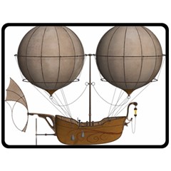 Air Ship 1300078 1280 Fleece Blanket (large)  by vintage2030