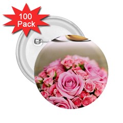 Wedding Rings 251290 1920 2 25  Buttons (100 Pack)  by vintage2030