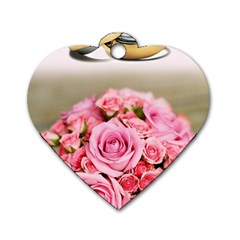 Wedding Rings 251290 1920 Dog Tag Heart (one Side) by vintage2030