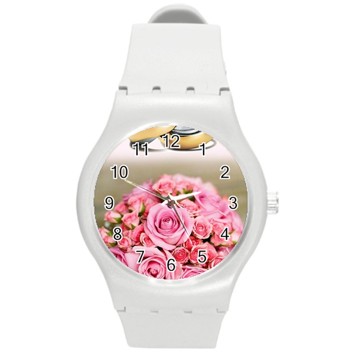 Wedding Rings 251290 1920 Round Plastic Sport Watch (M)