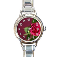 Rose 693152 1920 Round Italian Charm Watch by vintage2030