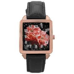 Rose 572757 1920 Rose Gold Leather Watch 