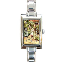 Vintage 1895908 1920 Rectangle Italian Charm Watch by vintage2030