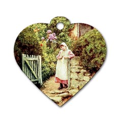 Vintage 1895908 1920 Dog Tag Heart (one Side) by vintage2030