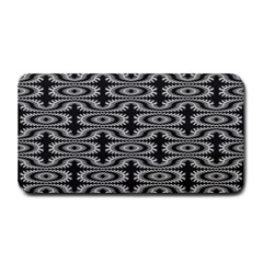 Monochrome Centipede Arabesque Medium Bar Mats by linceazul