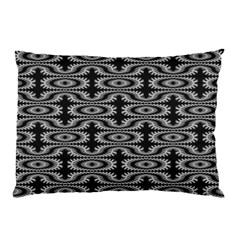 Monochrome Centipede Arabesque Pillow Case by linceazul