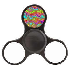 Colorful wavy shapes                                      Finger Spinner