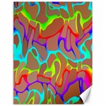 Colorful wavy shapes                                            Canvas 18  x 24  17.8 x23.08  Canvas - 1