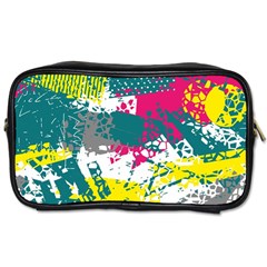 Cracked Shapes                                             Toiletries Bag (two Sides) by LalyLauraFLM