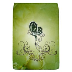 Wonderful Butterlies , Green Colors Removable Flap Cover (l) by FantasyWorld7