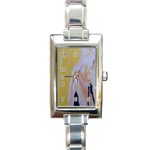 CARNIVAL Rectangle Italian Charm Watch Front