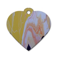 Carnival Dog Tag Heart (two Sides) by WILLBIRDWELL