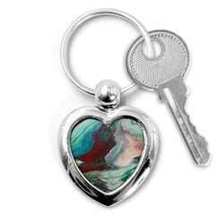 Dreams In Color Key Chains (heart)  by WILLBIRDWELL