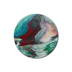 Dreams In Color Rubber Round Coaster (4 Pack)  by WILLBIRDWELL