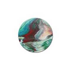 Dreams In Color Golf Ball Marker by WILLBIRDWELL