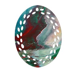 Dreams In Color Ornament (oval Filigree) by WILLBIRDWELL