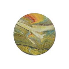 Rainbow Tornado Magnet 3  (round) by WILLBIRDWELL