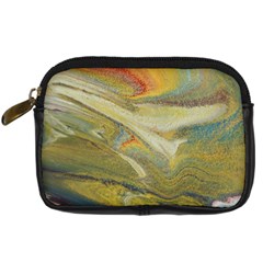 Rainbow Tornado Digital Camera Leather Case by WILLBIRDWELL