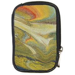 Rainbow Tornado Compact Camera Leather Case by WILLBIRDWELL